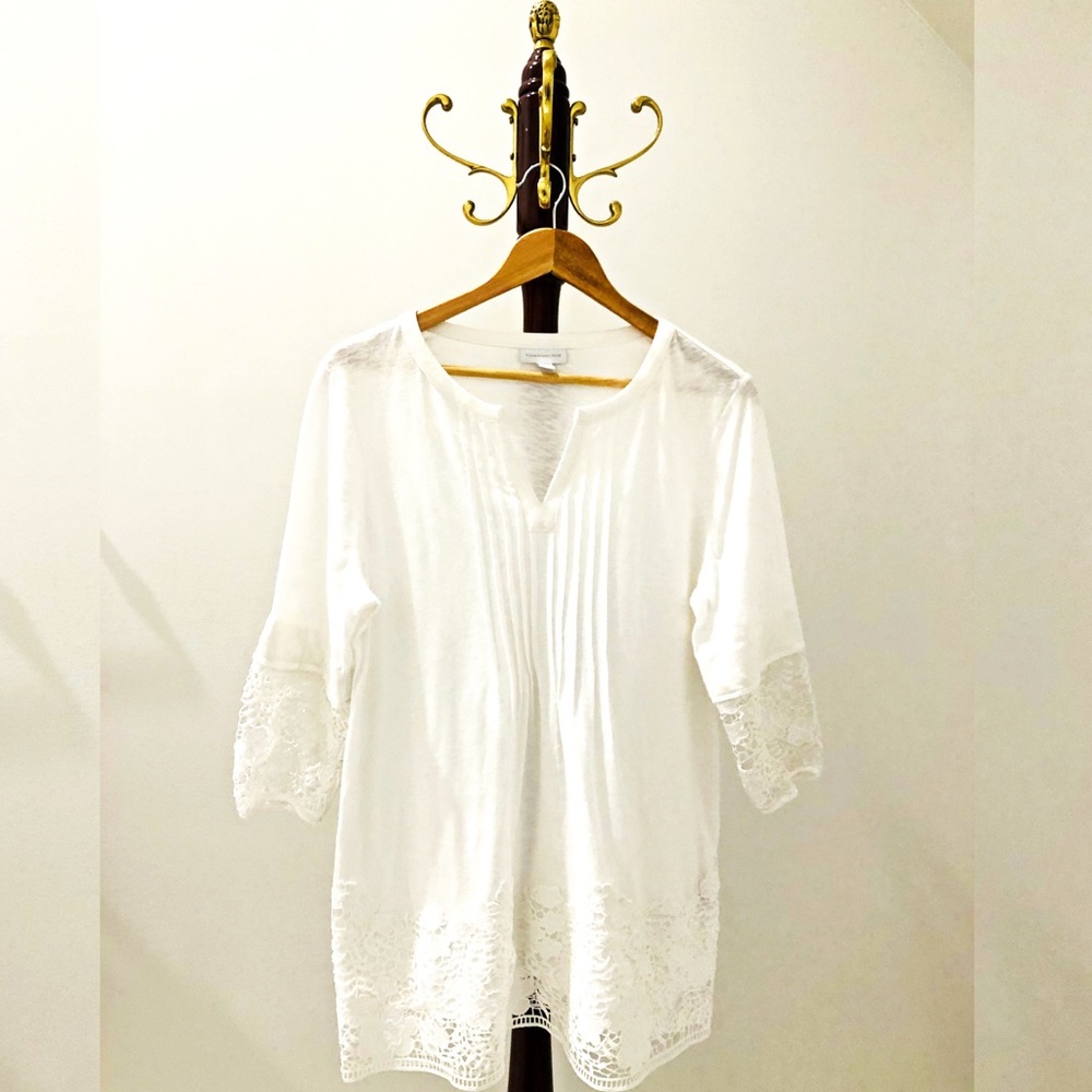 Charter Club White Blouse